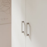 Armadio Arcadia 4 ante e 1 cassetto bianco 177.5x54x210.5H