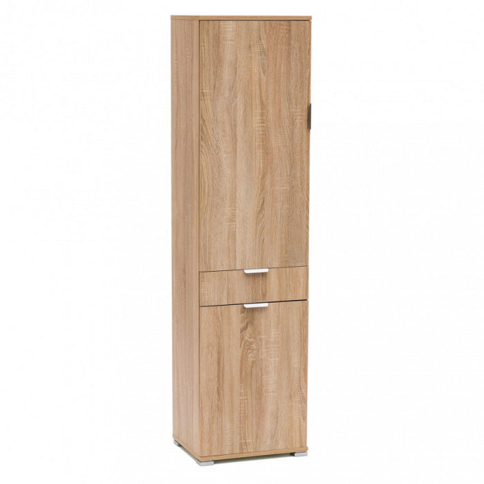 ARMADIO CON 2 ANTE E 1 CASSETTO NATURALE