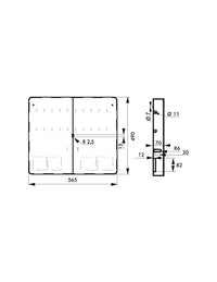 Armadio procedurale con porta 20 lucchetti, lucchettabile, Lockout Tagout LOTO - THIRARD