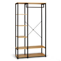 IDMarket - Armadio con ripiani L. 90 cm DETROIT industrial design