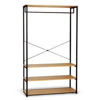 IDMarket - Armadio grande L. 100 cm DETROIT design industriale