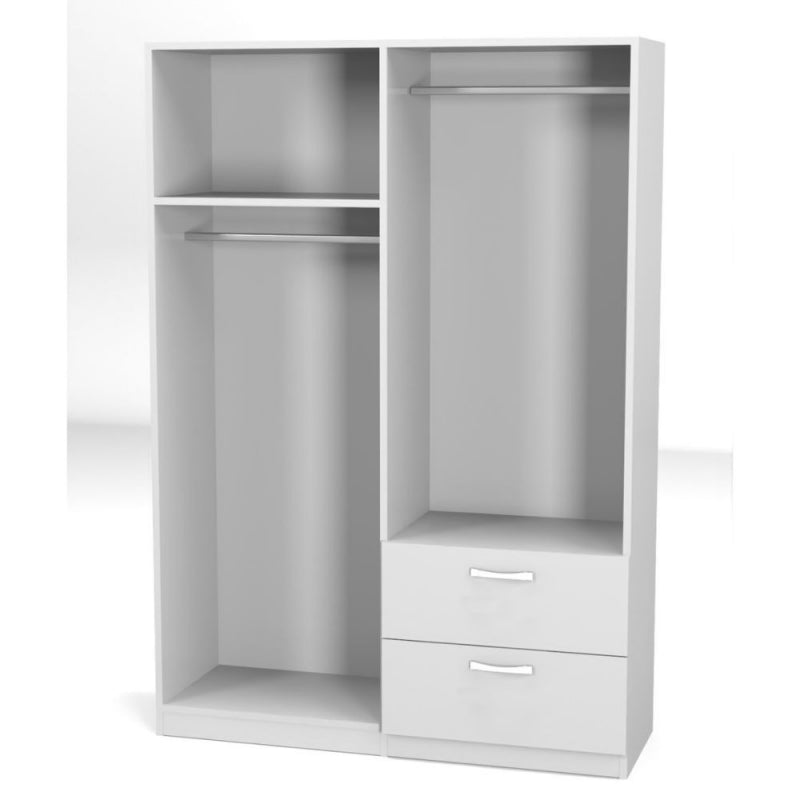 Armadio GRD4422023 rovere 4 ante e 2 cassetti