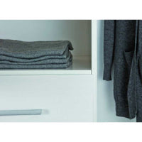 Armadio Inter Link 2 ante + 3 cassetti con vetro dim.14x55x190h