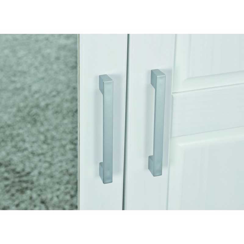 Armadio Inter Link 2 ante + 3 cassetti con vetro dim.14x55x190h