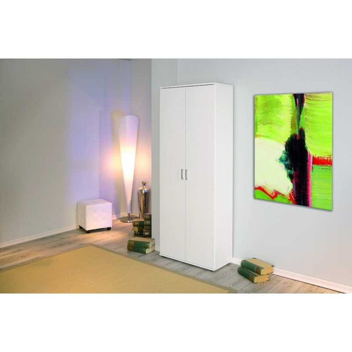 Armadio Inter Link 2 ante con ripiani laminato Dim. 70x34x189h