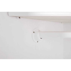 Armadio Inter Link 2 ante in pino massello finitura bianco