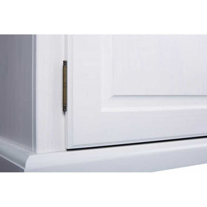 Armadio Inter Link 2 ante in pino massello finitura bianco