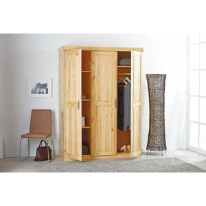 Armadio Inter Link in legno massello naturale