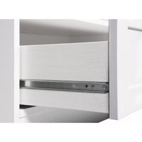 Armadio Landwood18 bianco tre ante e tre cassetti