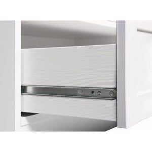 Armadio Landwood18 bianco tre ante e tre cassetti