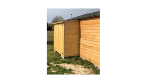 Armadio porta attrezzi da esterno 1.66x0.82 m H.1.86 - con pavimento e parete posteriore - DOM84 - ALTANKA