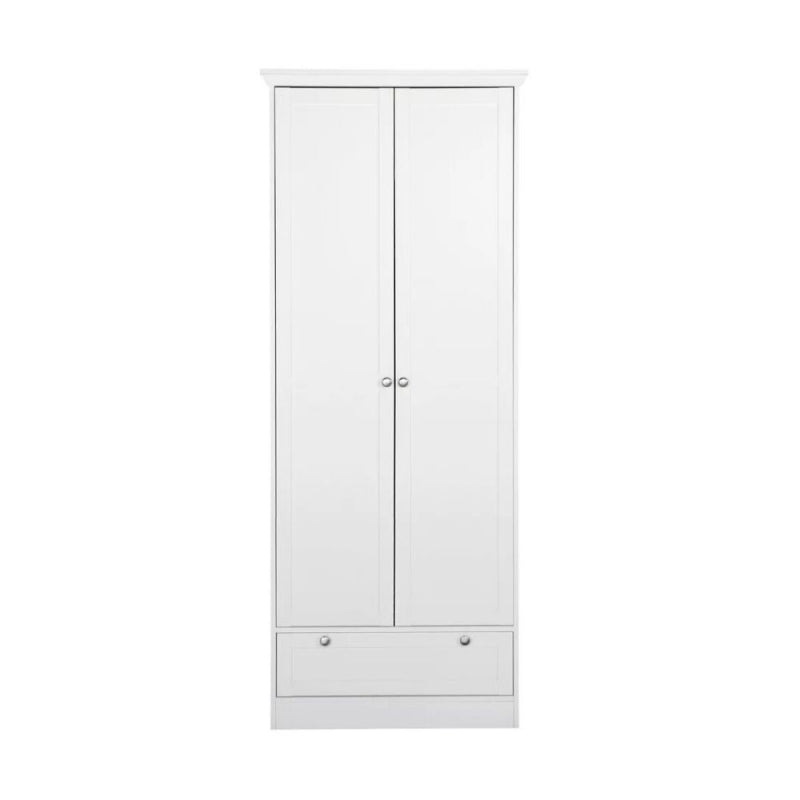 Armadio scarpiera Landwood13 bianco due ante e cassetto