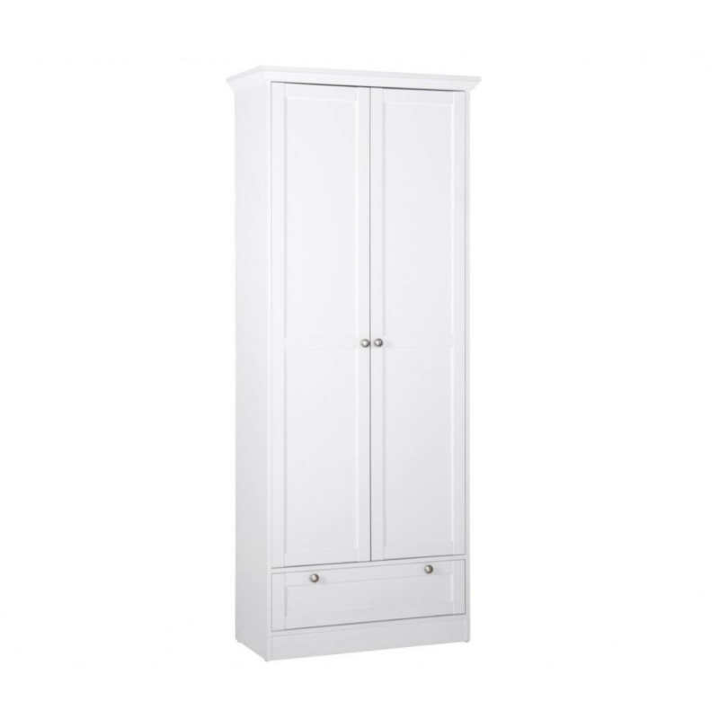 Armadio scarpiera Landwood13 bianco due ante e cassetto