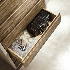 Armadio 4 porte shabby chic in legno l.281 p.60 h.256