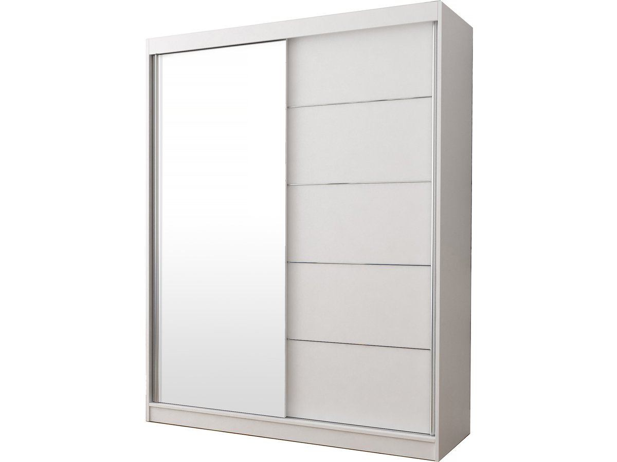 Vetrina NEOMI 05" - 120 x 200 x 61 cm - Bianco