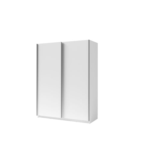 Armadio con 2 porte scorrevoli - Collezione GOZU - Colore bianco - 150 x 198 x 62 cm