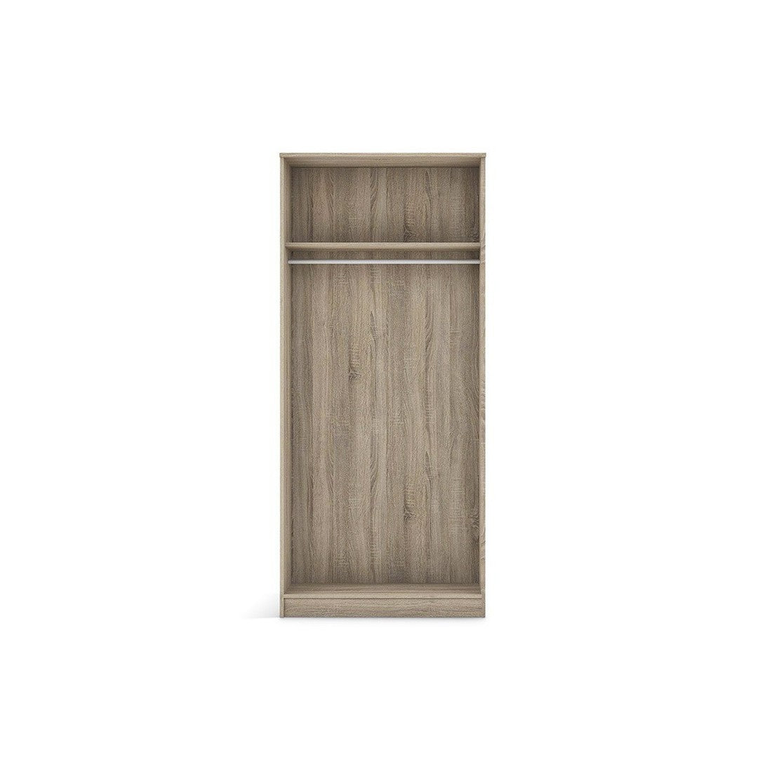 Armadio 2 porte REY colore rovere sonoma - 80 x 180 x 50 cm