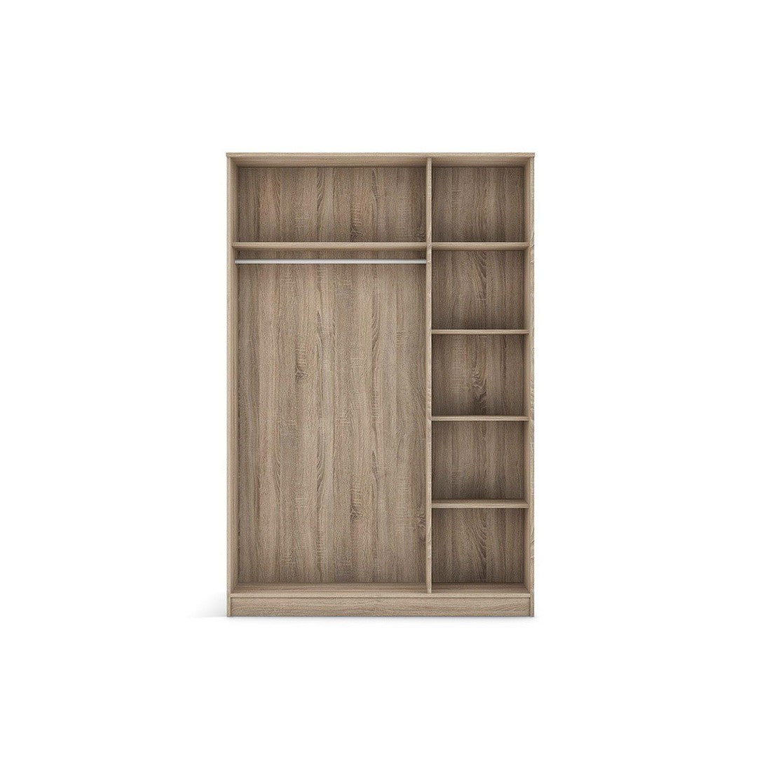 Armadio a 3 ante REY colore rovere sonoma – 120 x 180 x 50 cm