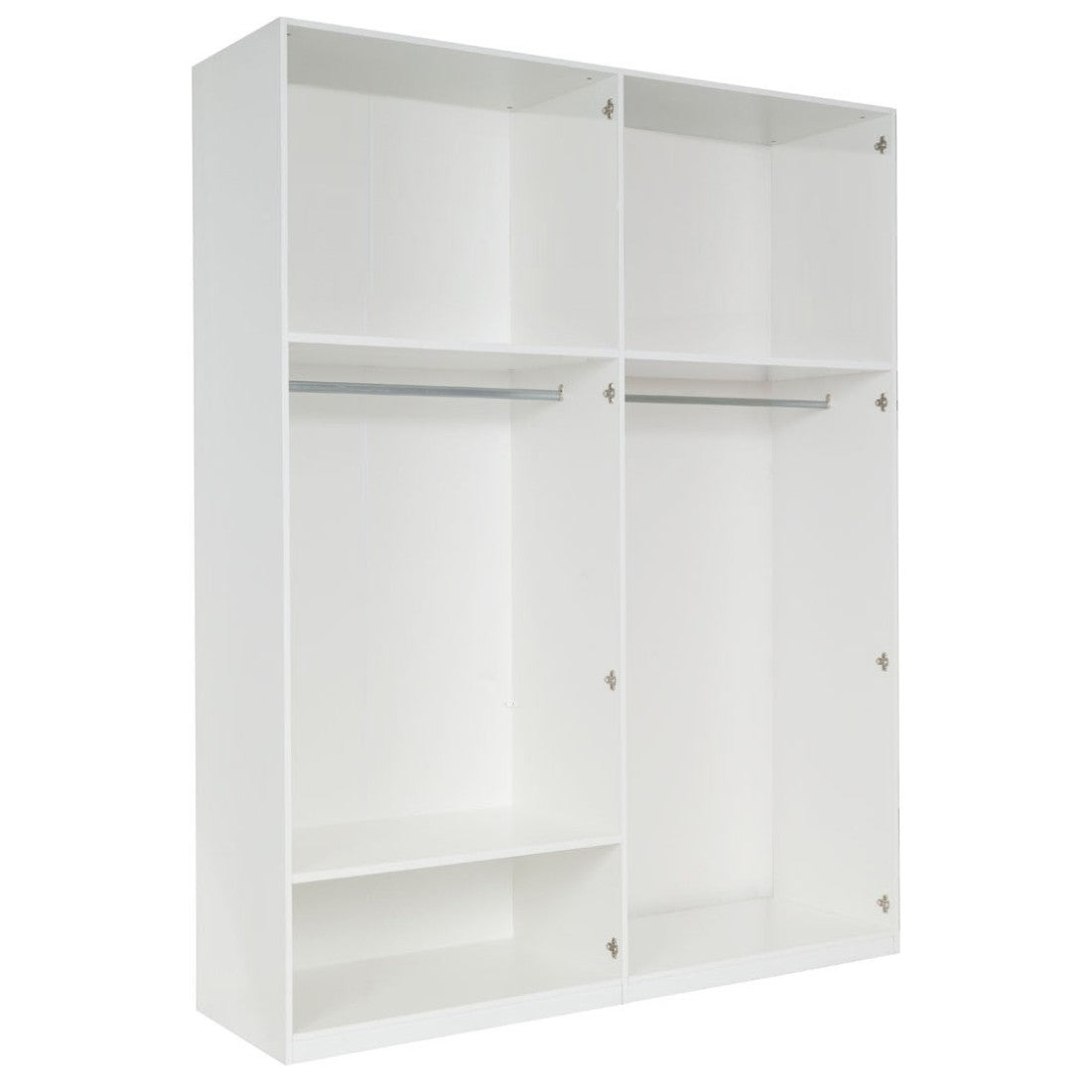 Armadio 4 Porte 180cm collezione VERONA. Colore bianco lucido.