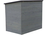 Cassetta da giardino in legno "Caja" - 137 x 91 x 121 cm - Antracite