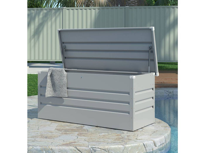 Cassa da giardino "Store" - Argento