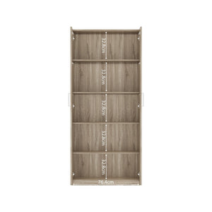 Armadio, collezione TOM, 2 porte 80 cm rovere sonoma