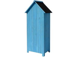 Armadio da giardino CABANON - 77 x 54.5 x 179 cm - Azzurro