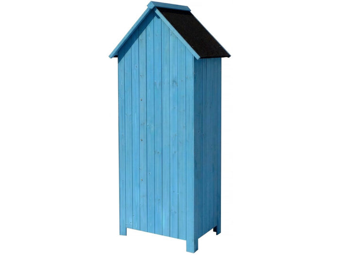 Armadio da giardino CABANON - 77 x 54.5 x 179 cm - Azzurro