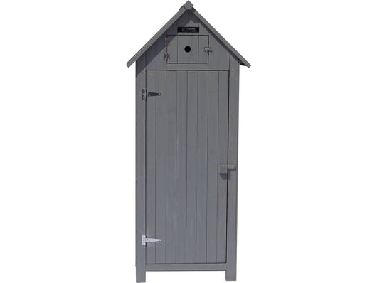 Mobile da giardino "Cabanon" - 77 x 54,5 x 179 cm - Antracite
