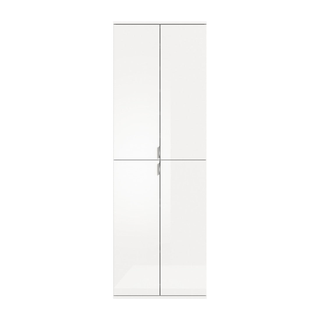 Armadio BODITE – 4 porte – Bianco laccato – Eleganza e praticità