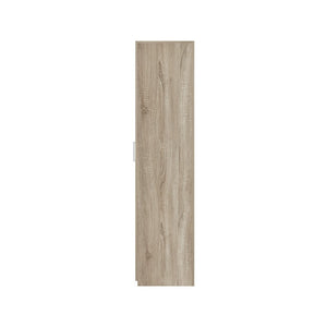 Armadio per ripostiglio, collezione TOM, 1 porta in rovere sonoma.