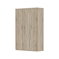 Armadio contenitore, collezione TOM, 3 porte in rovere sonoma