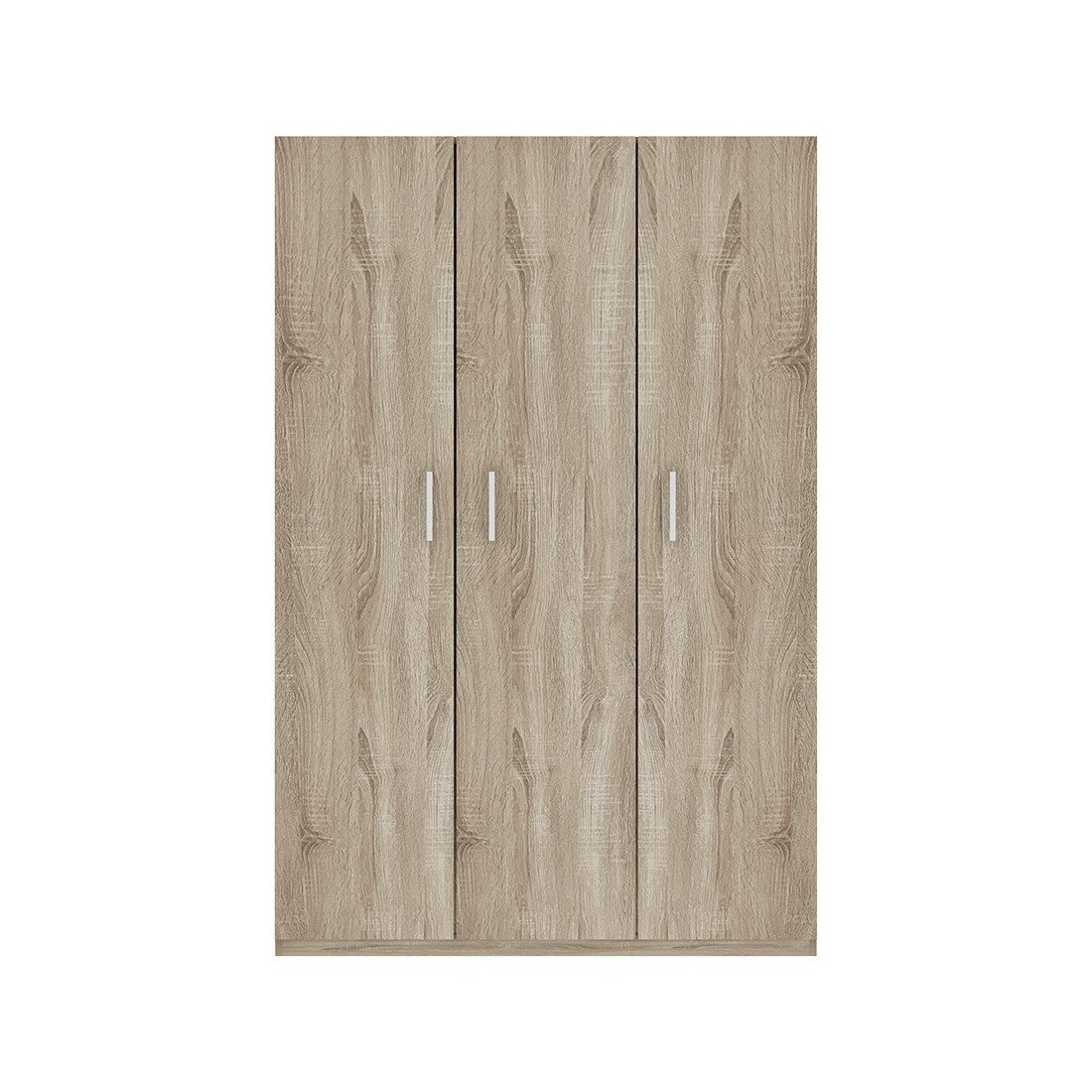 Armadio contenitore, collezione TOM, 3 porte in rovere sonoma
