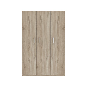 Armadio contenitore, collezione TOM, 3 porte in rovere sonoma