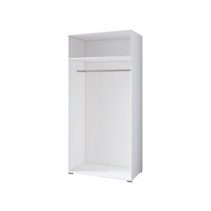 Armadio design 100 cm 2 porte con grandi specchi collezione JUPITER