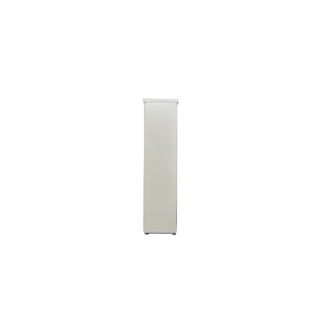 Armadio, guardaroba, collezione TOM, 4 porte 160 cm, appendiabiti integrato colore bianco