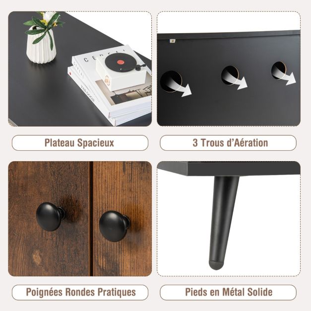 Mobili moderni per lettiera per gatti, armadietto a doppia anta, scaffale aperto per gatti, armadietto per toilette per gatti 20_0007263