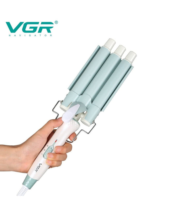 Arricciacapelli Elettrico Professionale A 3 Cilindri 22mm Styling Max 220°c V-595         