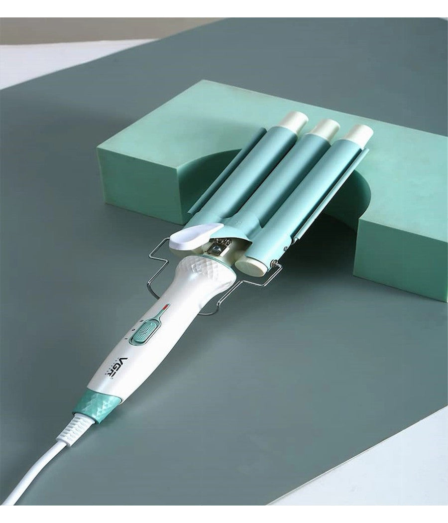 Arricciacapelli Elettrico Professionale A 3 Cilindri 22mm Styling Max 220°c V-595         