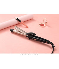 Arricciacapelli Piastra Professionale Rivestita In Ceramica Display Lcd 50w V571         