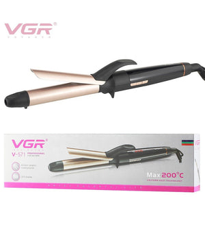 Arricciacapelli Piastra Professionale Rivestita In Ceramica Display Lcd 50w V571         