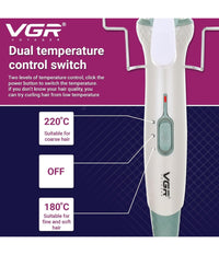 Arricciacapelli Professionale Elettrico A 5 Cilindri Da 16 Mm Styling Vgr V-597         