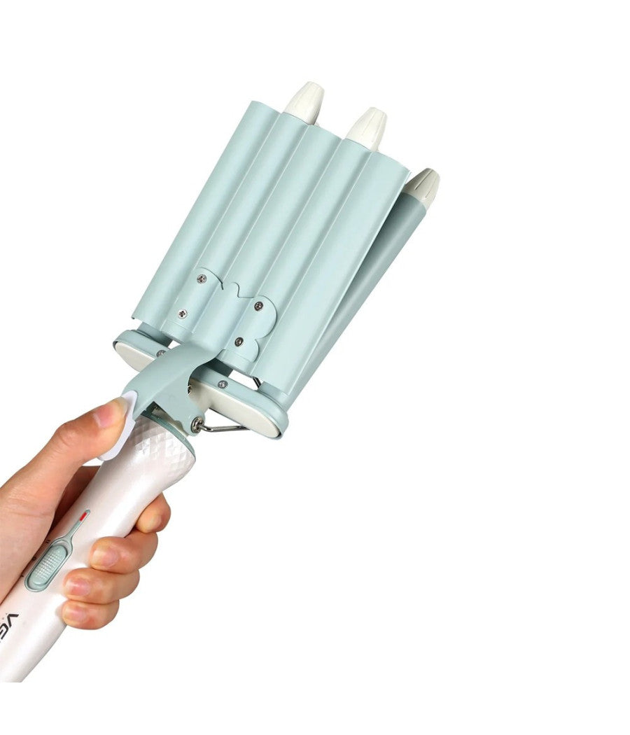 Arricciacapelli Professionale Elettrico A 5 Cilindri Da 16 Mm Styling Vgr V-597         