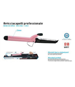 Arricciacapelli Professionale Piastra Ferro Per Capelli Riccioli 80watt Pi-ca018         