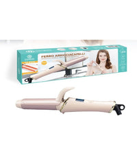 Arricciacapelli Professionale Rivestito In Ceramica Ricci 35 Watt 25 Mm Tx-8342         