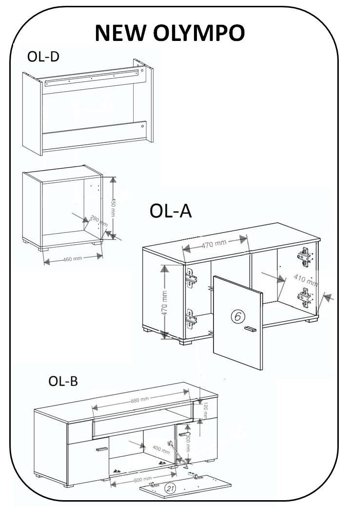 Mobili da soggiorno, camino elettrico a 5 livelli di fiamme, Bianco Opaco e Laccato Bianco Chiaro, 290x45x170cm  RF3663