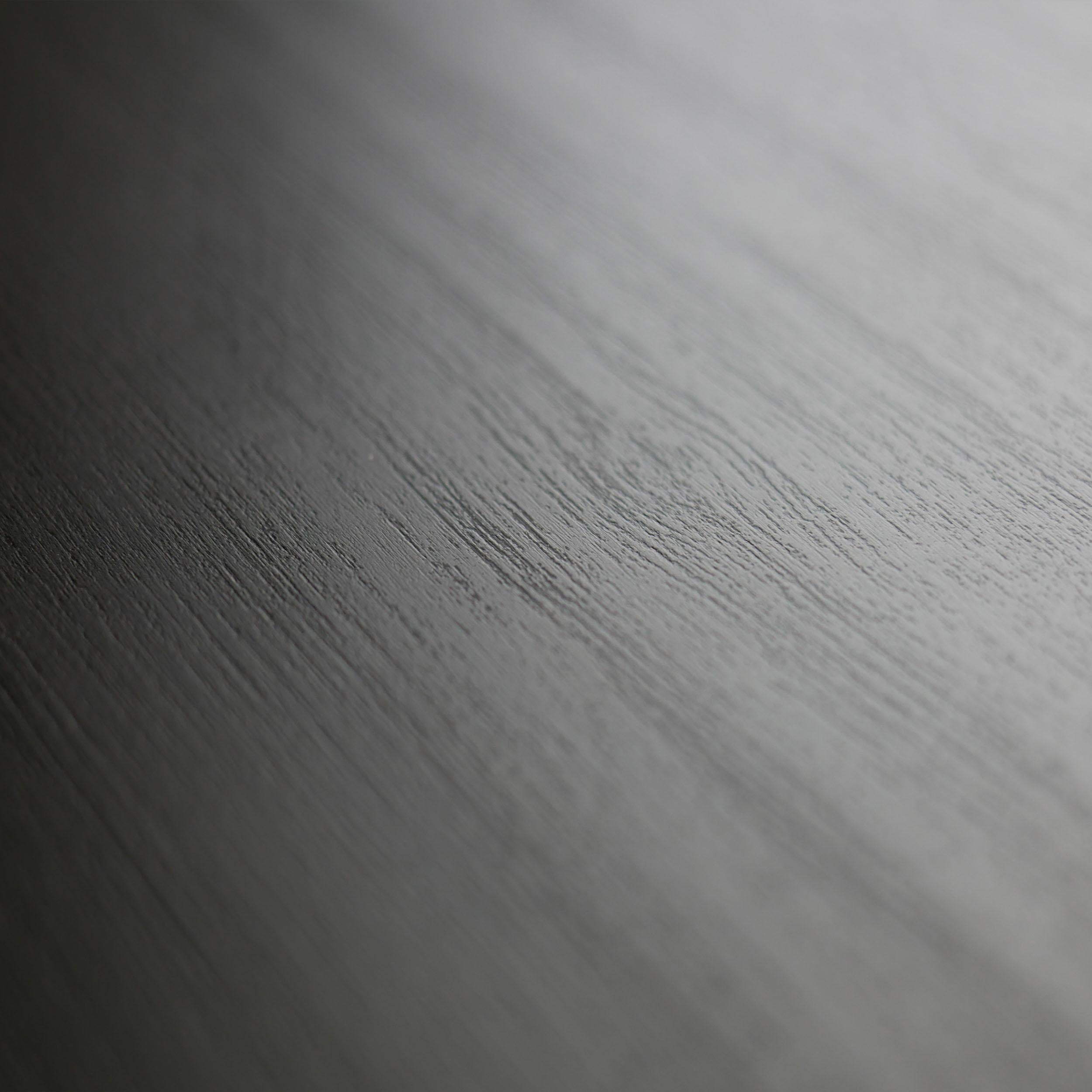 Credenza, Mobile, Cucina, 260x80x37 cm, 5 Porte, Camino elettrico, Rovere e nero