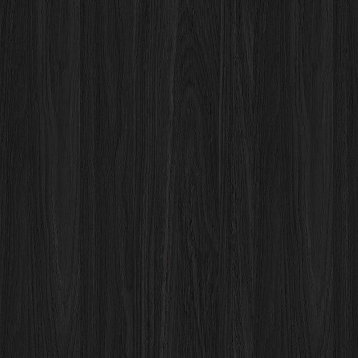 Credenza, Mobile, 200x35x75cm, 4 Porte, Camino elettrico, Nero RF2294