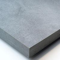 Consolle allungabile, 222x90x73cm, Per 10 persone, Gambe in legno, grigio cemento RF3014