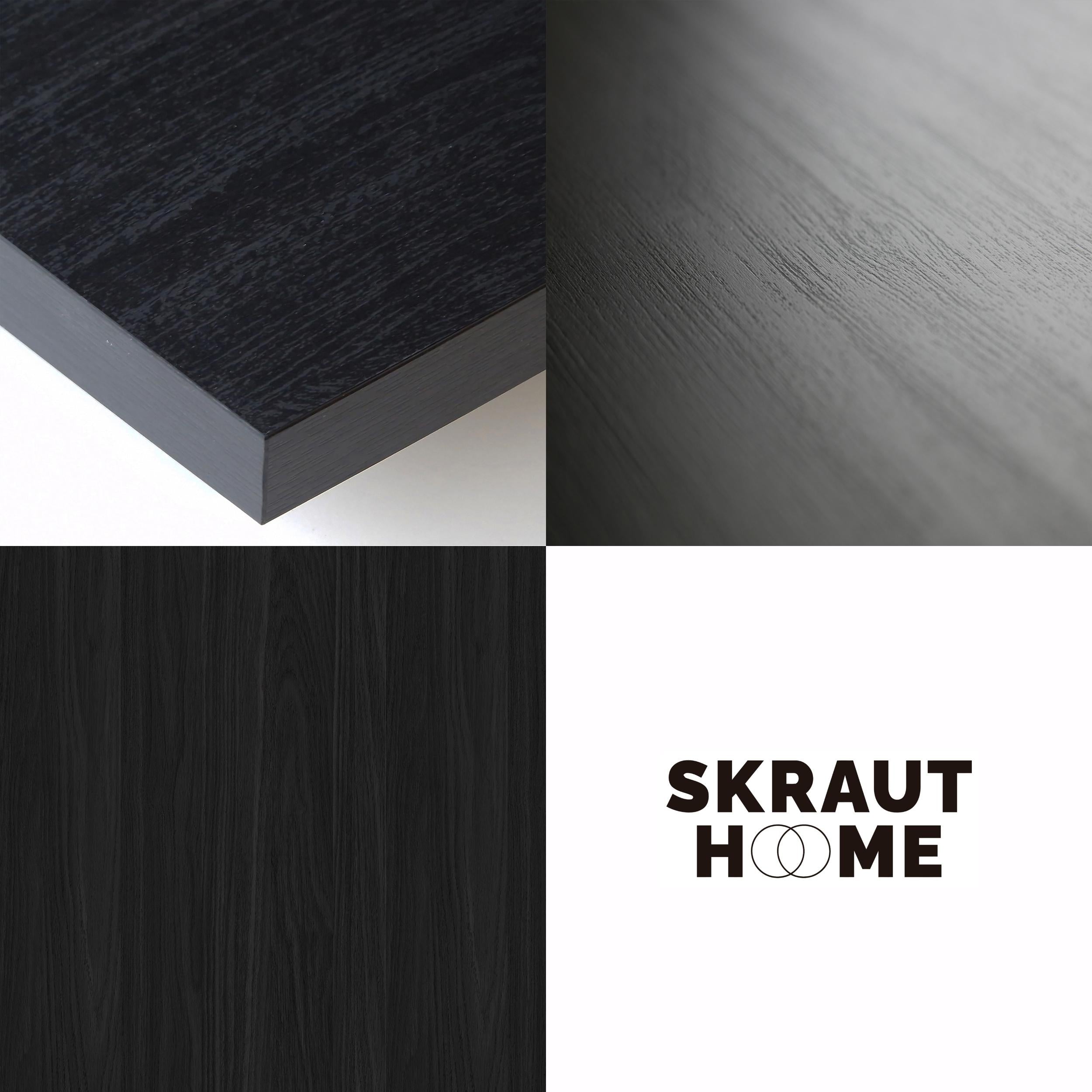 Caminetto elettrico LED, 102x35x45cm, 1 apertura, 1 porta, da appendere, Nero RF2322